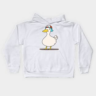 Subaru Dancing Duck Kids Hoodie